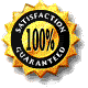 100% money back guarantee